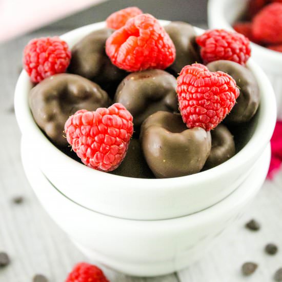 Vegan Valentine’s Chocolate Covered - Recipe photo by bakingyouhappier
