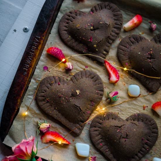 Strawberry Rose Buckwheat PopTarts - Recipe photo by mytinylagunakitchen