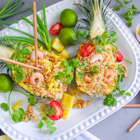 Pineapple Fried Rice - Recipe photo by House of Elyn Ryn
