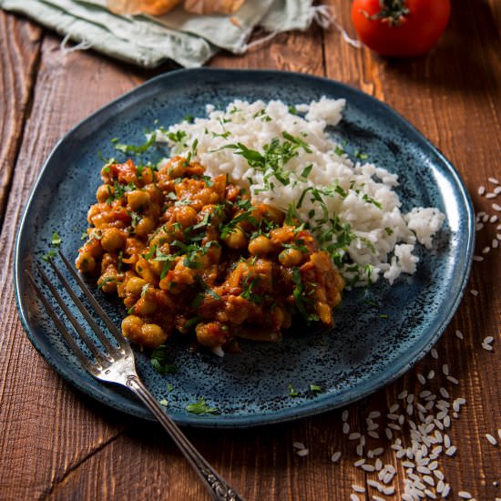 Spicy Chickpea Stew - Recipe photo by crystalsrecipes