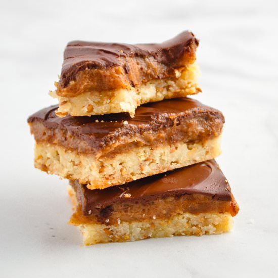 Vegan Caramel Slice - Recipe photo by livingfreshdaily