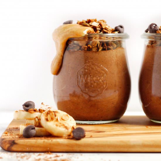Chocolate PB Chia Seed Pudding - Recipe photo by themindfulhapa