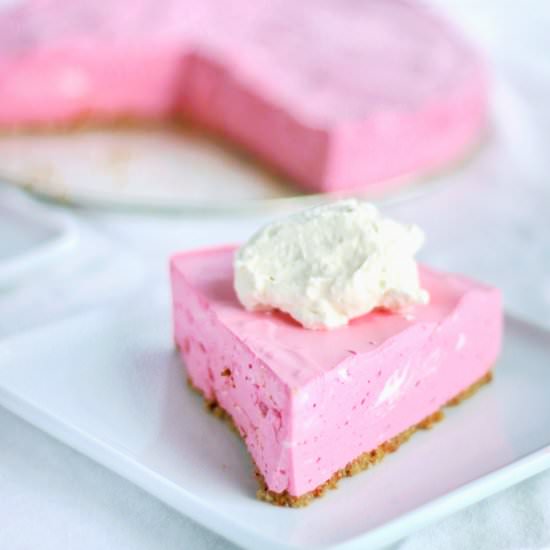 No-Bake Sugar Free Jello Cheesecake - Recipe photo by Officially Gluten Free