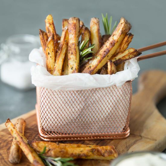 Crispy Oven Baked Fries - Recipe photo by dontgobaconmyheart