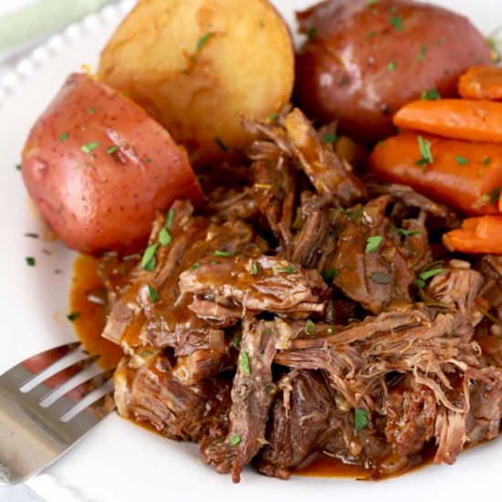 Instant Pot Pot Roast - Recipe photo by Lemon blossoms