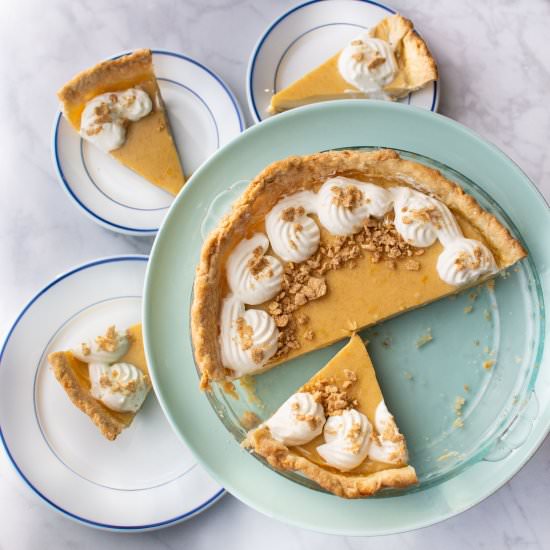 Cereal Milk Custard Pie - Recipe photo by kristinkitchen