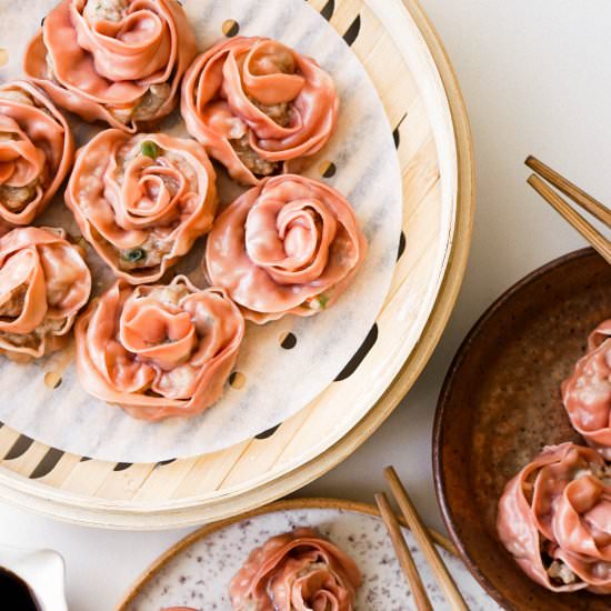 Rose Siu Mai - Recipe photo by EatChoFood
