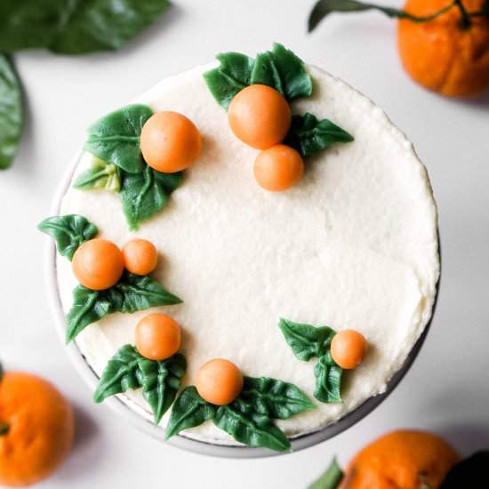 Mini Almond and Satsuma Orange Cake - Recipe photo by EatChoFood