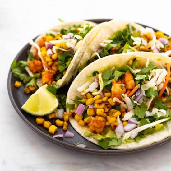 Spicy Shrimp Tacos - Recipe photo by Mealswithmaggie