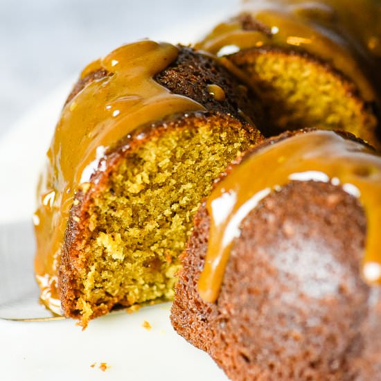 Bananas Foster Bundt Cake - Recipe photo by dudethatcookz