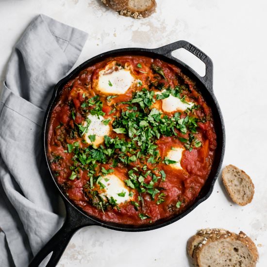 Whole30 Sausage Shakshuka - Recipe photo by wellfedsoul