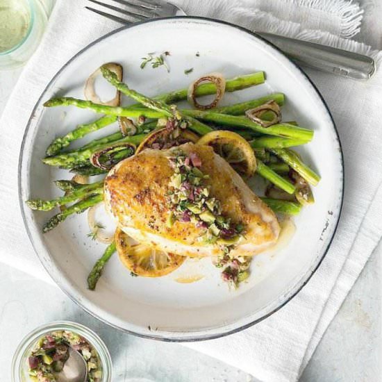 Paprika Chicken and Asparagus - Recipe photo by Cook With Me Darling