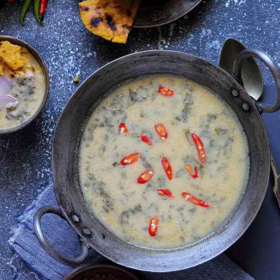 khatte wala Saag - Recipe photo by easyfoodsmith