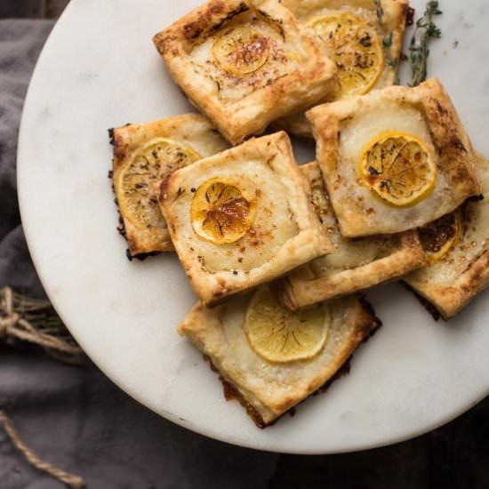 Meyer Lemon Ricotta Puff Pastry - Recipe photo by hungerthirstplay