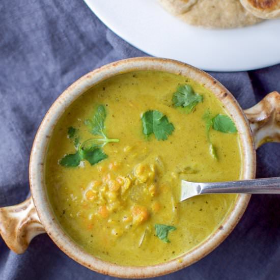 Coconut Curry Lentil Soup - Recipe photo by Dishesdelish