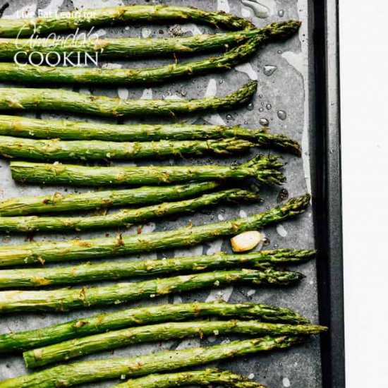 Roasted Asparagus - Recipe photo by amandascookin