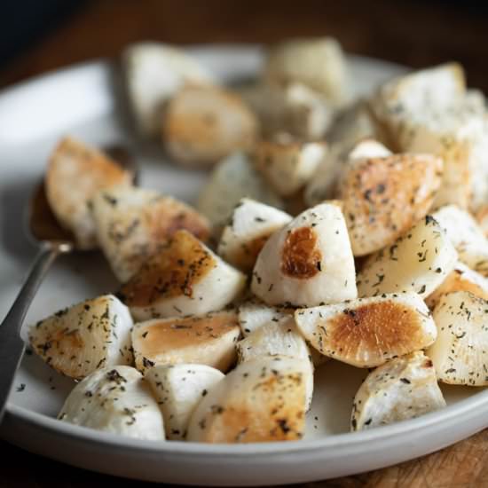Roasted Turnips - Recipe photo by healthy seasonal recipes