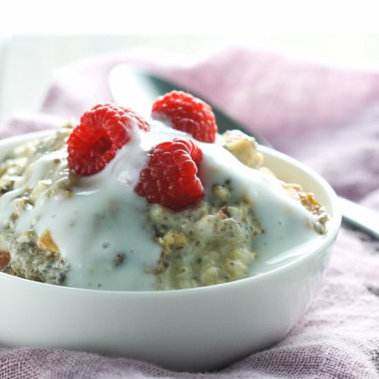 Bircher Muesli (Overnight Oats) - Recipe photo by thisbakinglifeblog