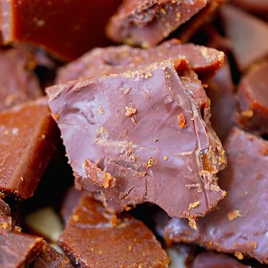 Chocolate toffee - Recipe photo by evabakes