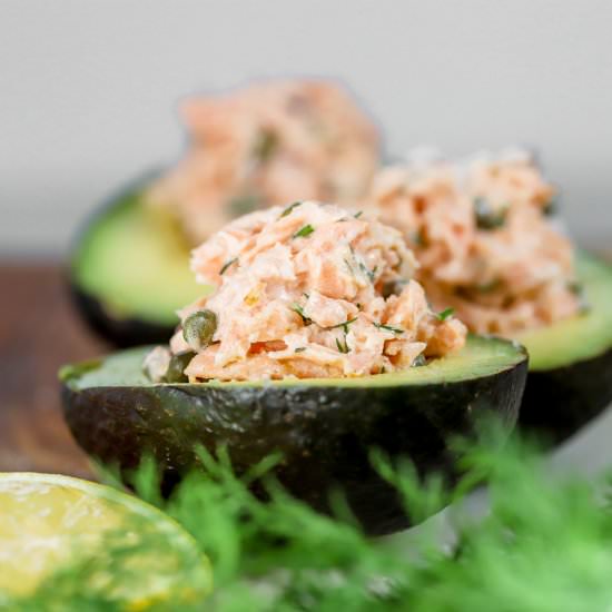 Fresh Dill Salmon Salad - Recipe photo by SprinklesandSeaSalt