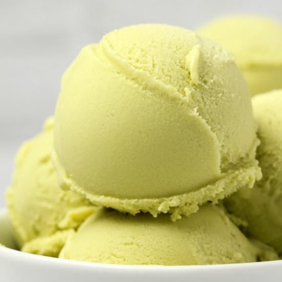 Vegan Avocado Ice Cream - Recipe photo by lovingitvegan