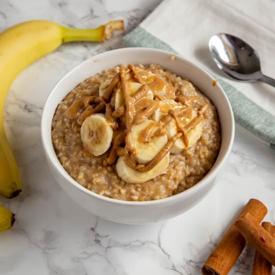 Instant Pot Banana Oatmeal - Recipe photo by cardamomandcoconut
