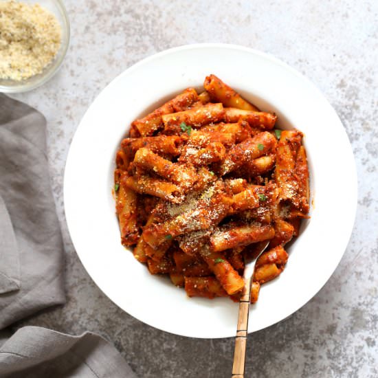 Instant Pot Ziti with Tomato Sauce - Recipe photo by richa