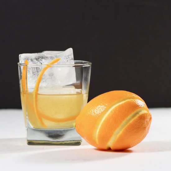 Meyer Lemon Whiskey Cocktail - Recipe photo by the good eats co