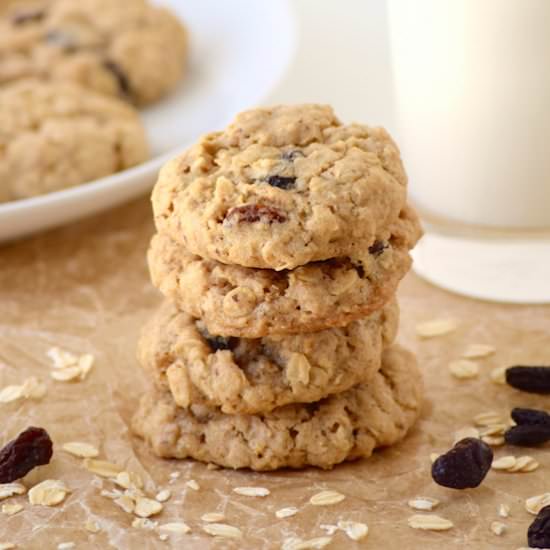 oatmeal raisin cookies - Recipe photo by justtoclaireify
