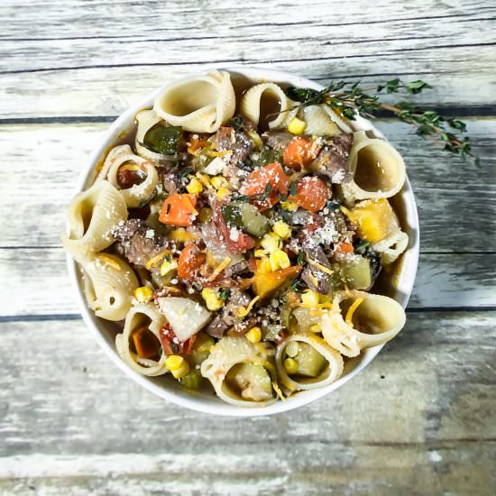 One Pot Beef Vegetable Soup - Recipe photo by Heartatworkrecipes