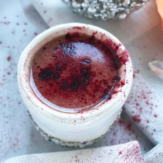 Healthy Beetroot Hot Cocoa - Recipe photo by goodiegoodieglutenfree