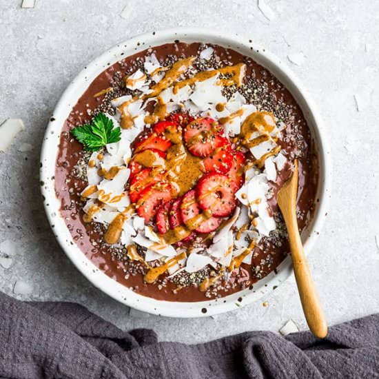 Strawberry Steel Cut Oatmeal - Recipe photo by LifemadeSweeter