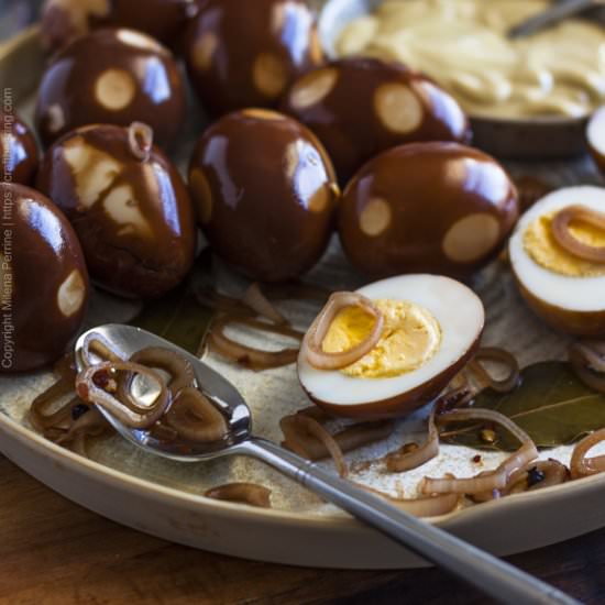Spicy Pickled Eggs - Recipe photo by Craft Beering