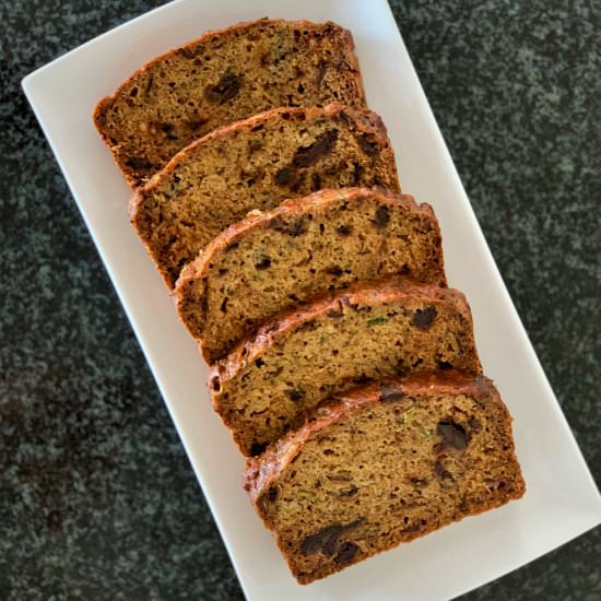 Banana, Zucchini & Date Loaf - Recipe photo by annabels kitchen