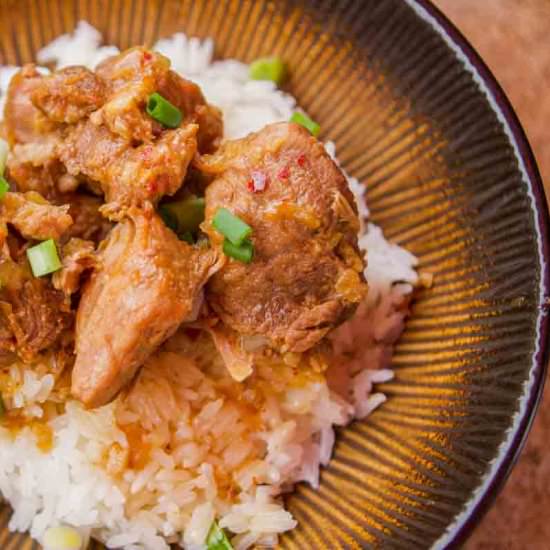 Filipino Pork Adobo - Recipe photo by HIldaskitchenblog