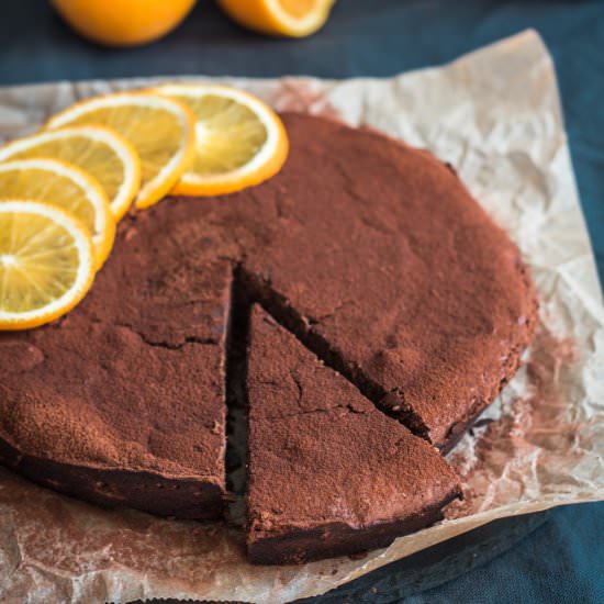 CHOCOLATE ORANGE RICOTTA CAKE - Recipe photo by 1001voyagesgourmands