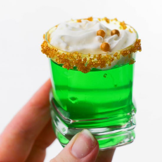 Lime Pie Jell-O Shots - Recipe photo by sugarspiceandglitter