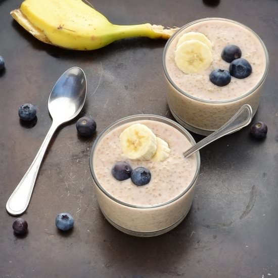 Overnight Quinoa with Banana - Recipe photo by everydayhealthyrecipes