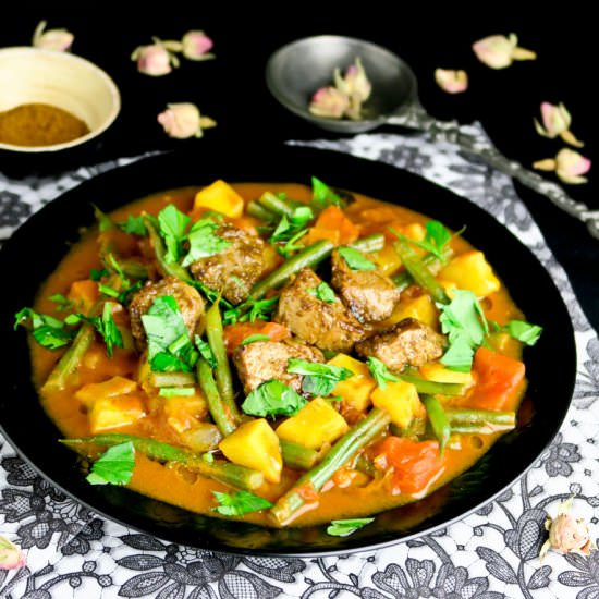 Moroccan pot roast - Recipe photo by Culinaire bagage