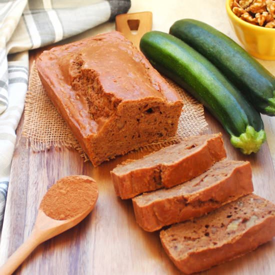 Chocolate Zucchini Bread - Recipe photo by thepeacheepear