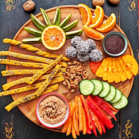 Epic Vegan Snack Platter - Recipe photo by In Love with Bliss