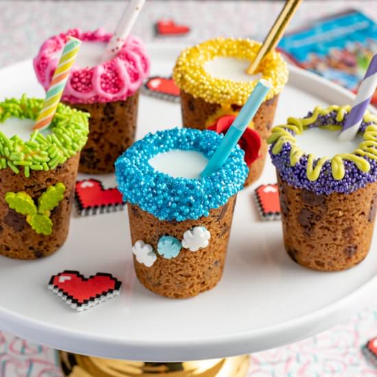 Comfy Princess Squad Cookie Cups - Recipe photo by GeeksWhoEat