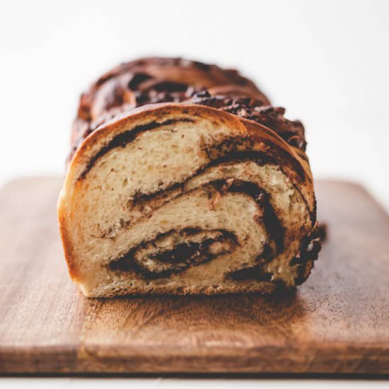 Braided Nutella Bread - Recipe photo by aline_made