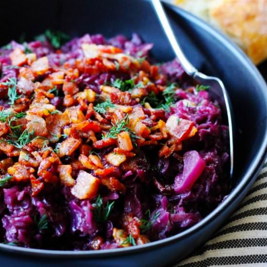 Rotkohl (German Red Cabbage) - Recipe photo by Eating European