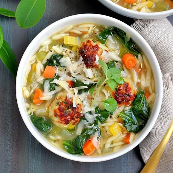 Italian Wedding Soup - Recipe photo by twoofakindcooks