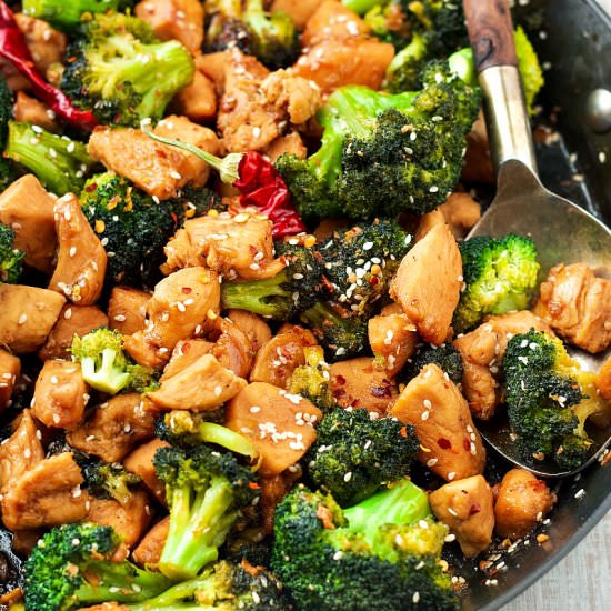 Chicken Broccoli Stir Fry - Recipe photo by Garden in the kitchen