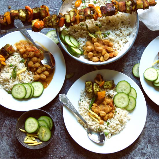 Channa masala - Recipe photo by amomscookbook