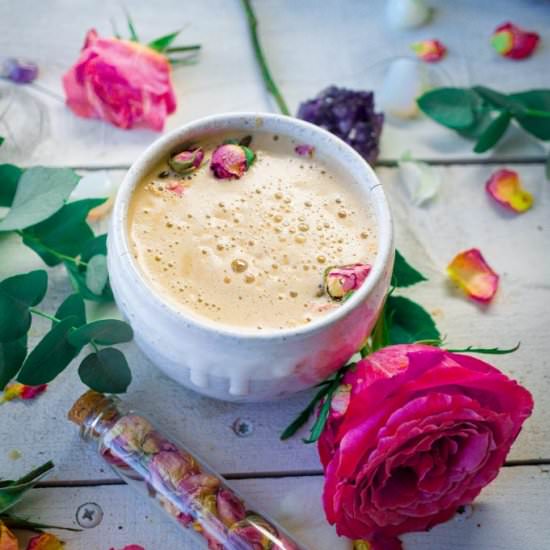 Rose Cacao Herbal Coffee Love Latte - Recipe photo by mytinylagunakitchen