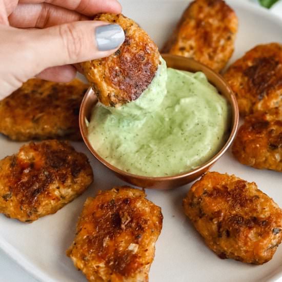 Cauliflower Cheese Bombs - Recipe photo by dashofmandi