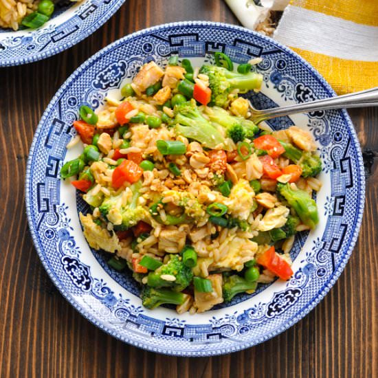 Chicken Fried Rice - Recipe photo by The Seasoned Mom